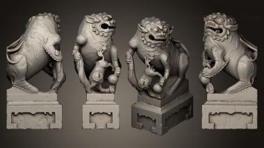 3D model Lion 023 (STL)